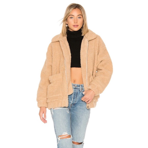 Pixie Coat in Caramel Teddy